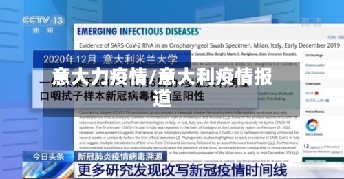 意大力疫情/意大利疫情报道-第2张图片