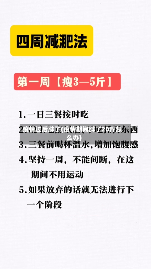 疫情过后胖了(疫情期间胖了20斤怎么办)-第1张图片