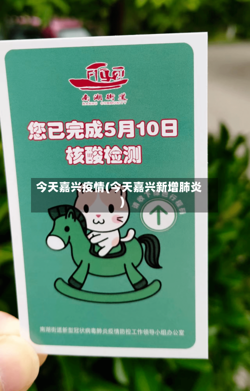 今天嘉兴疫情(今天嘉兴新增肺炎)-第1张图片