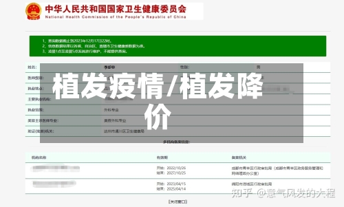 植发疫情/植发降价-第3张图片