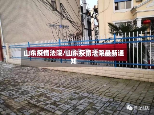 山东疫情法院/山东疫情法院最新通知-第1张图片