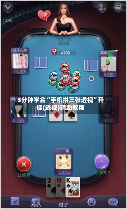 3分钟学会“手机拼三张透视	”开挂(透视)辅助教程-第2张图片