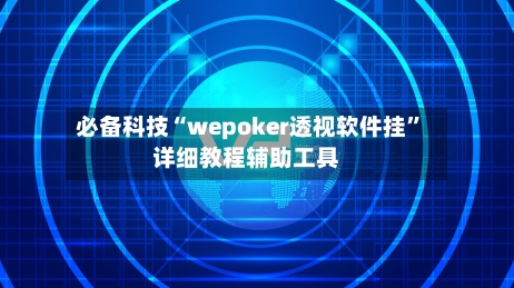必备科技“wepoker透视软件挂	”详细教程辅助工具-第3张图片