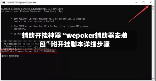 辅助开挂神器“wepoker辅助器安装包	”附开挂脚本详细步骤-第2张图片