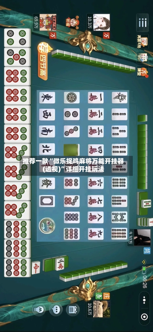 推荐一款“微乐捉鸡麻将万能开挂器(透视)”详细开挂玩法-第2张图片