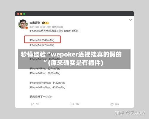 秒懂经验“wepoker透视挂真的假的”(原来确实是有插件)-第2张图片