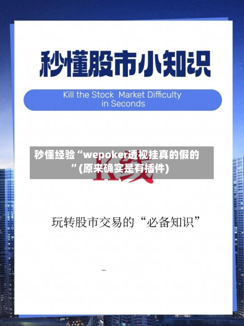 秒懂经验“wepoker透视挂真的假的”(原来确实是有插件)-第3张图片