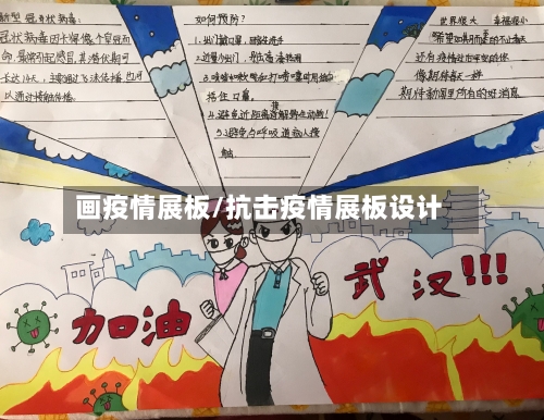 画疫情展板/抗击疫情展板设计-第1张图片
