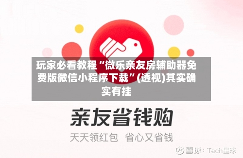 玩家必看教程“微乐亲友房辅助器免费版微信小程序下载”(透视)其实确实有挂-第3张图片