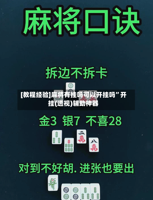 [教程经验]麻将有挂吗可以开挂吗”开挂(透视)辅助神器-第2张图片
