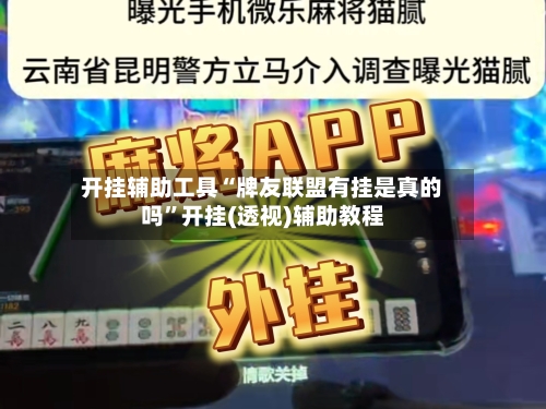 开挂辅助工具“牌友联盟有挂是真的吗”开挂(透视)辅助教程-第1张图片