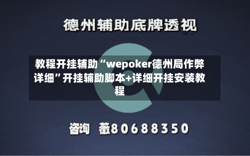 教程开挂辅助“wepoker德州局作弊详细”开挂辅助脚本+详细开挂安装教程-第2张图片