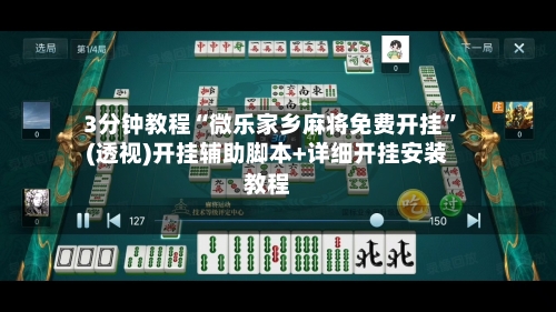 3分钟教程“微乐家乡麻将免费开挂	”(透视)开挂辅助脚本+详细开挂安装教程-第2张图片