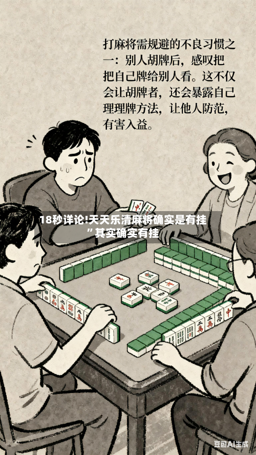 18秒详论!天天乐清麻将确实是有挂”其实确实有挂-第2张图片