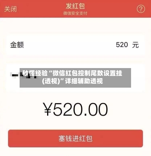 秒懂经验“微信红包控制尾数设置挂(透视)”详细辅助透视-第1张图片