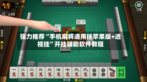 强力推荐“手机麻将通用挂苹果版+透视挂”开挂辅助软件教程-第3张图片