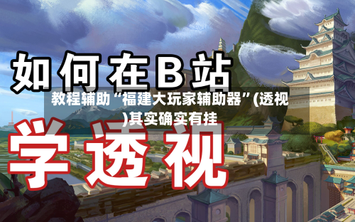 教程辅助“福建大玩家辅助器”(透视)其实确实有挂-第3张图片