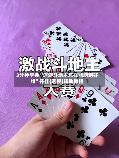 3分钟学会“途游斗地主怎样能刷到好牌”开挂(透视)辅助教程-第3张图片