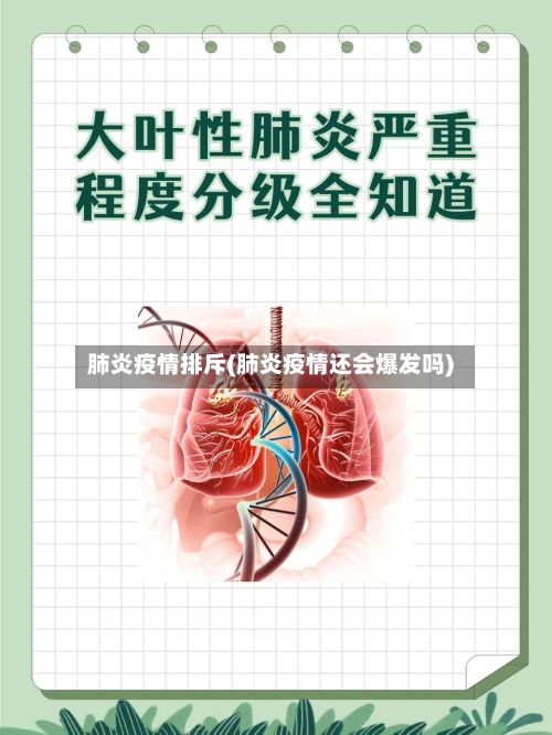 肺炎疫情排斥(肺炎疫情还会爆发吗)-第1张图片