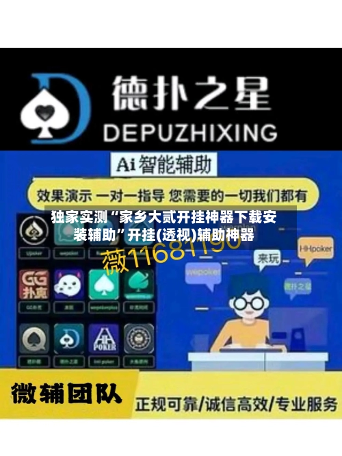 独家实测“家乡大贰开挂神器下载安装辅助”开挂(透视)辅助神器-第2张图片