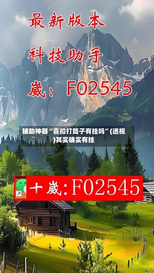 辅助神器“喜扣打筒子有挂吗	”(透视)其实确实有挂-第1张图片