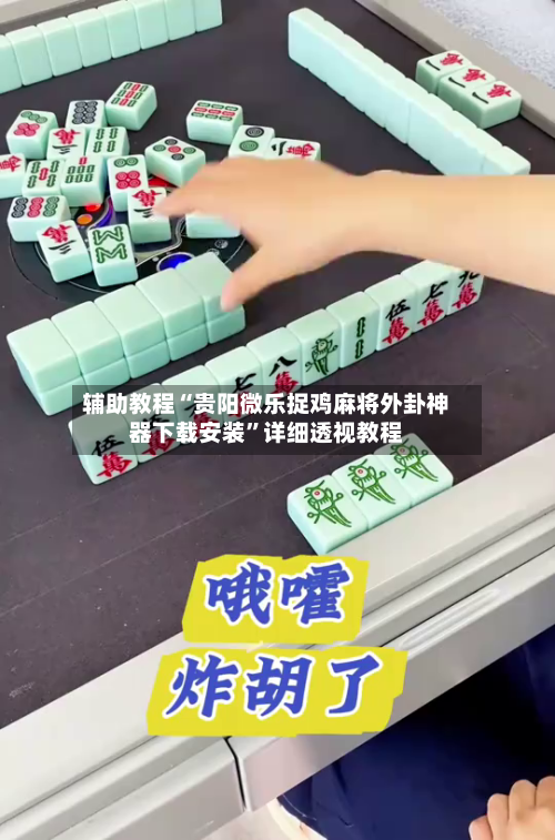 辅助教程“贵阳微乐捉鸡麻将外卦神器下载安装”详细透视教程-第3张图片
