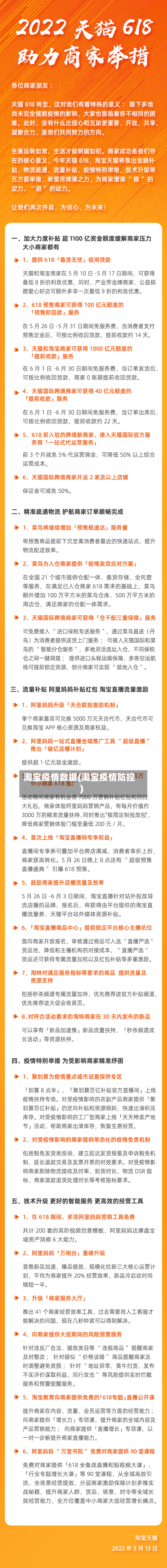 淘宝疫情数据(淘宝疫情防控)-第1张图片