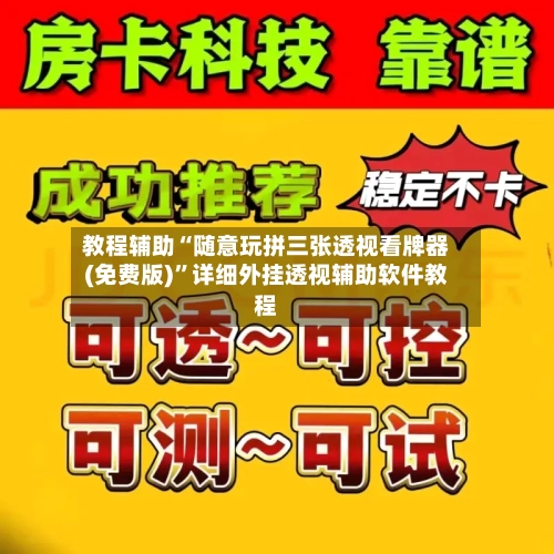 教程辅助“随意玩拼三张透视看牌器(免费版)”详细外挂透视辅助软件教程-第3张图片