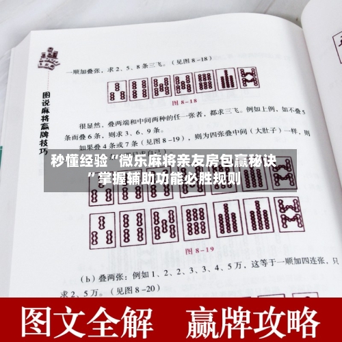 秒懂经验“微乐麻将亲友房包赢秘诀”掌握辅助功能必胜规则-第1张图片