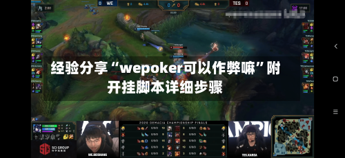 经验分享“wepoker可以作弊嘛	”附开挂脚本详细步骤-第1张图片