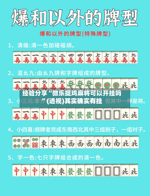 经验分享“微乐捉鸡麻将可以开挂吗	”(透视)其实确实有挂-第2张图片