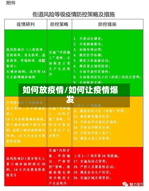 如何放疫情/如何让疫情爆发-第3张图片