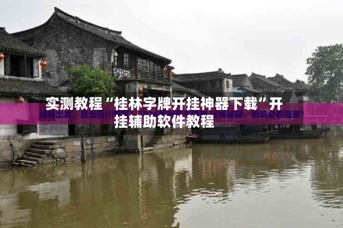 实测教程“桂林字牌开挂神器下载”开挂辅助软件教程-第1张图片