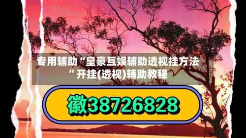 专用辅助“皇豪互娱辅助透视挂方法	”开挂(透视)辅助教程-第1张图片