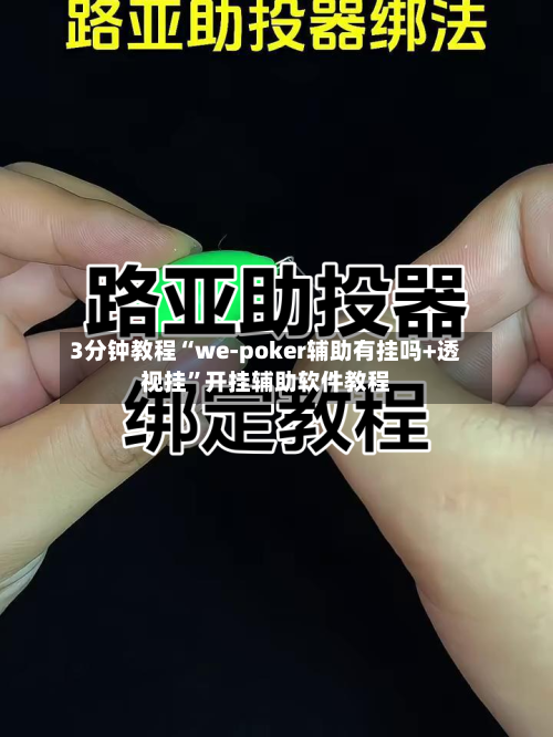 3分钟教程“we-poker辅助有挂吗+透视挂”开挂辅助软件教程-第1张图片