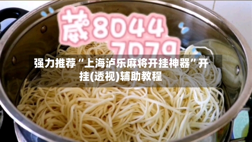 强力推荐“上海泸乐麻将开挂神器”开挂(透视)辅助教程-第2张图片