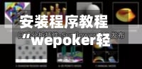 安装程序教程“wepoker轻量版真的能透视”(透视)开挂详细教程-第2张图片