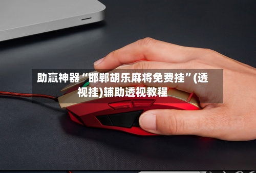 助赢神器“邯郸胡乐麻将免费挂”(透视挂)辅助透视教程-第3张图片