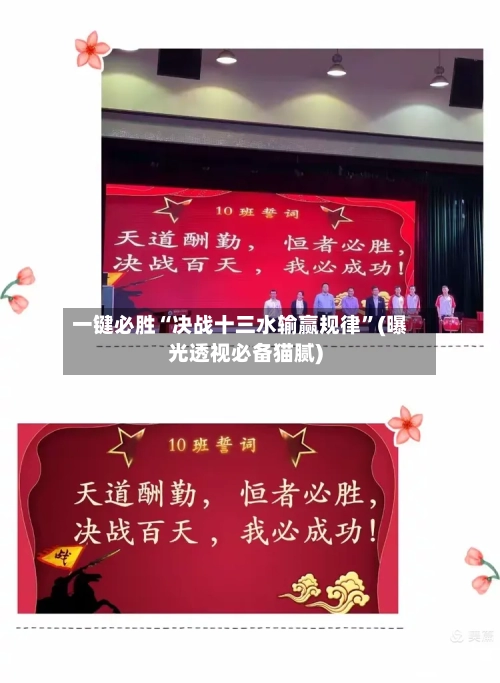 一键必胜“决战十三水输赢规律”(曝光透视必备猫腻)-第1张图片