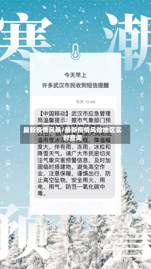 最新疫情风暴/最新疫情风险地区实时查询-第3张图片