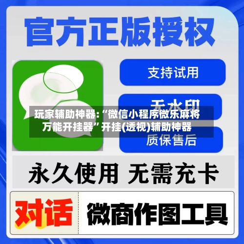 玩家辅助神器:“微信小程序微乐麻将万能开挂器	”开挂(透视)辅助神器-第3张图片