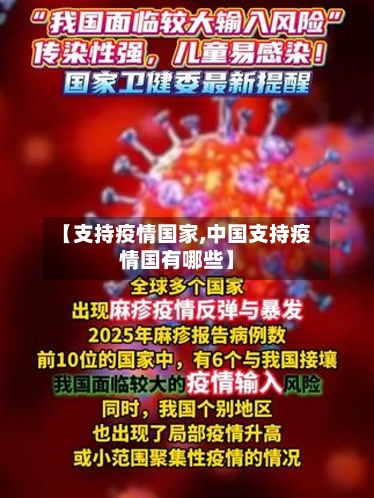 【支持疫情国家,中国支持疫情国有哪些】-第1张图片