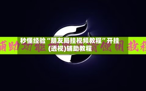 秒懂经验“朋友局挂视频教程	”开挂(透视)辅助教程-第2张图片