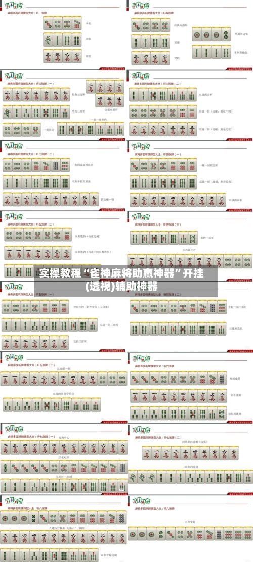 实操教程“雀神麻将助赢神器”开挂(透视)辅助神器-第2张图片