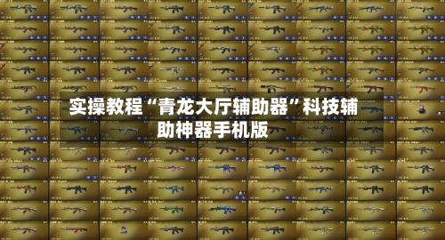 实操教程“青龙大厅辅助器”科技辅助神器手机版-第2张图片