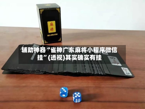 辅助神器“雀神广东麻将小程序微信挂”(透视)其实确实有挂-第1张图片