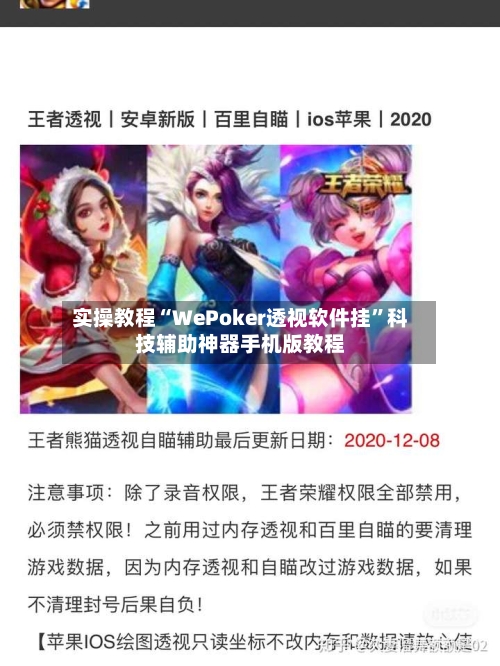 实操教程“WePoker透视软件挂”科技辅助神器手机版教程-第2张图片