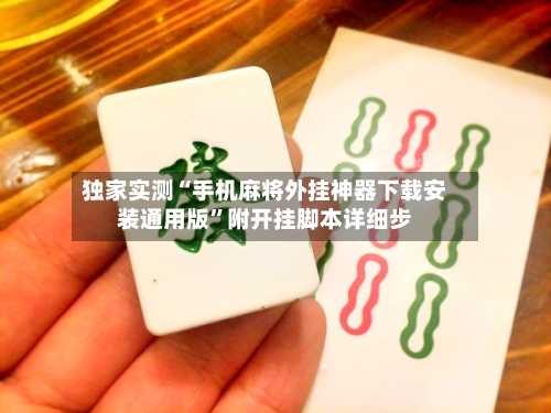 独家实测“手机麻将外挂神器下载安装通用版”附开挂脚本详细步-第2张图片