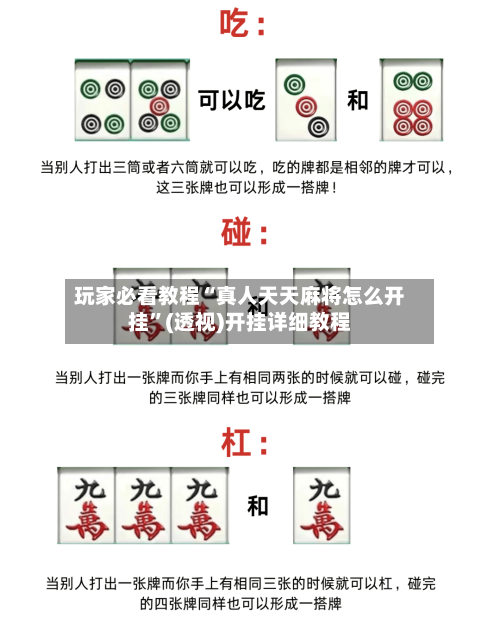 玩家必看教程“真人天天麻将怎么开挂	”(透视)开挂详细教程-第1张图片