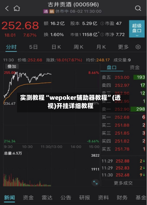 实测教程“wepoker辅助器教程	”(透视)开挂详细教程-第3张图片